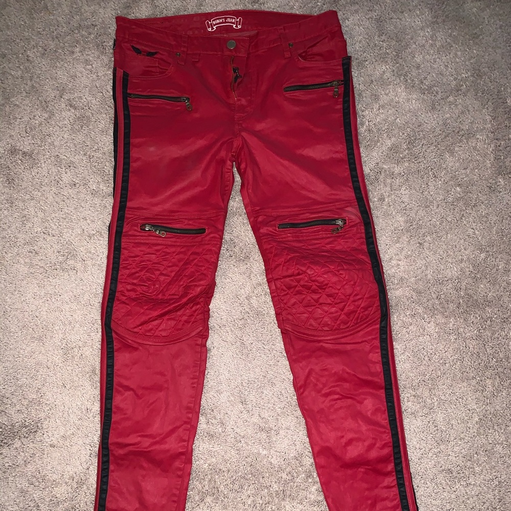 Robins Jean (Red Denim)